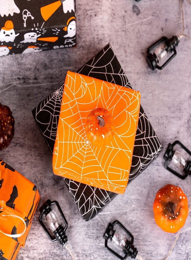 MAYPLUSS Wrapping Tissue Paper - 90 Sheets - Halloween Design - 13.7 inch X 19.7 inch Per Sheet - Image 5